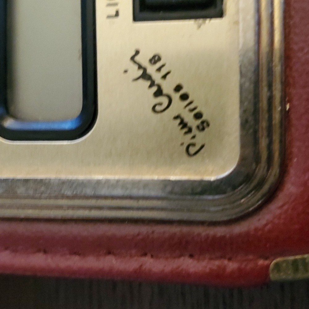 Pierre Cardin Travel Alarm Clock - Picture 2 of 6